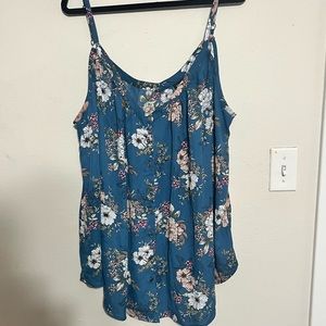 Torrid floral tank top 3X